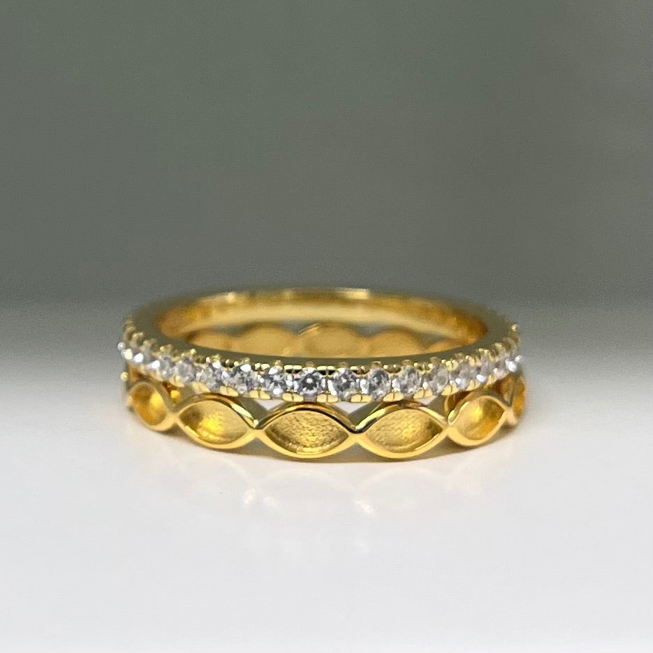 Full Forever Love + Full Eternity Band | Breastmilk Ring