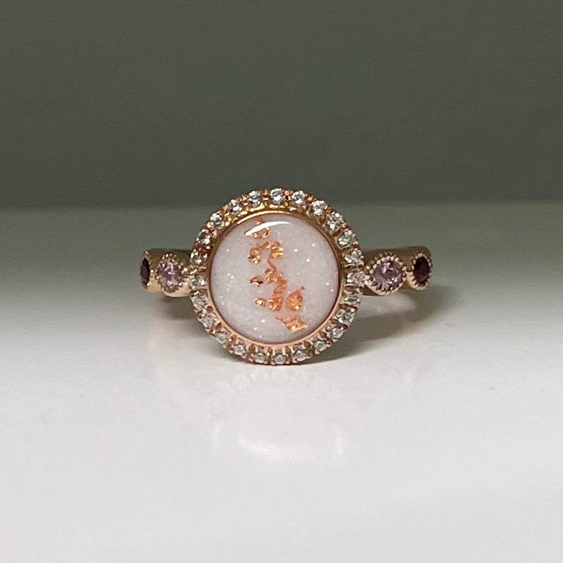 The Maya Birthstone Ring | Breastmilk Ring