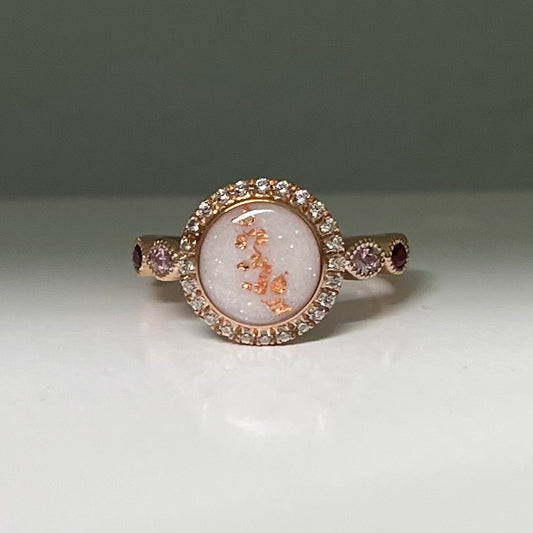 The Maya Birthstone Ring | Breastmilk Ring