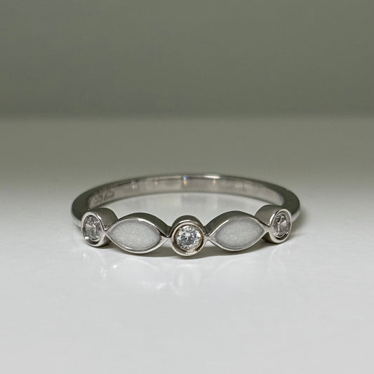 The Eliana Birthstone Ring | Breastmilk Ring