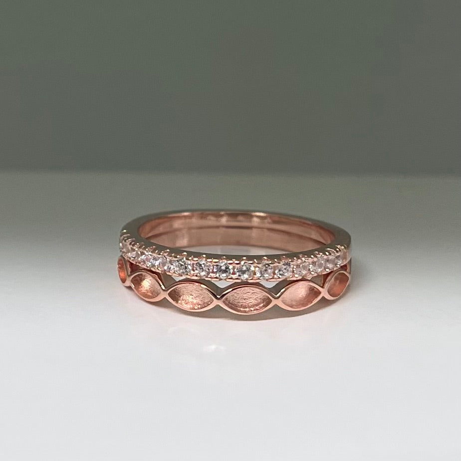 Half Forever Love + Half Eternity Band | Breastmilk Ring