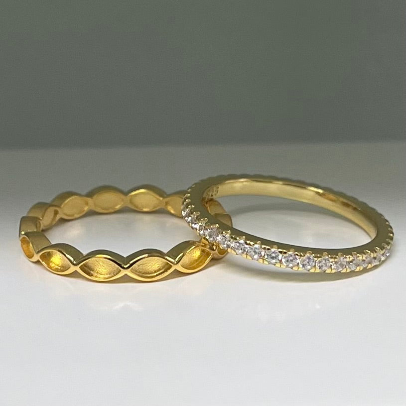 Full Forever Love + Full Eternity Band | Breastmilk Ring