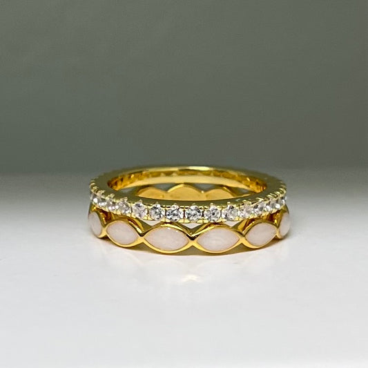 Full Forever Love + Full Eternity Band | Breastmilk Ring