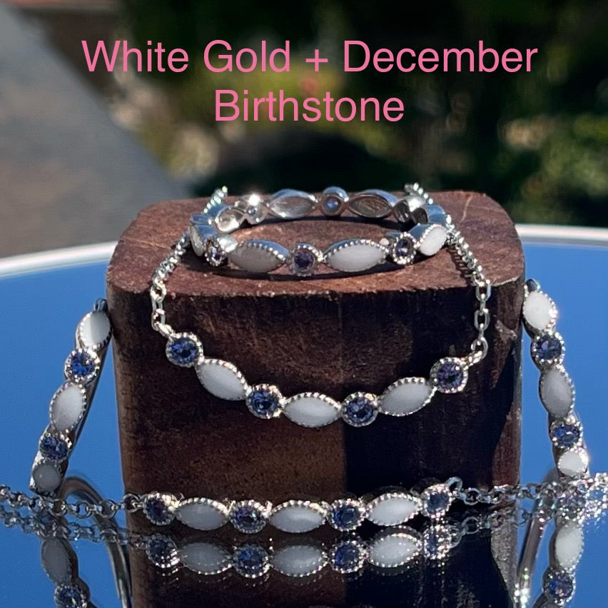 The Birthstone Jewelry Bundle | Breastmilk Jewelry Set