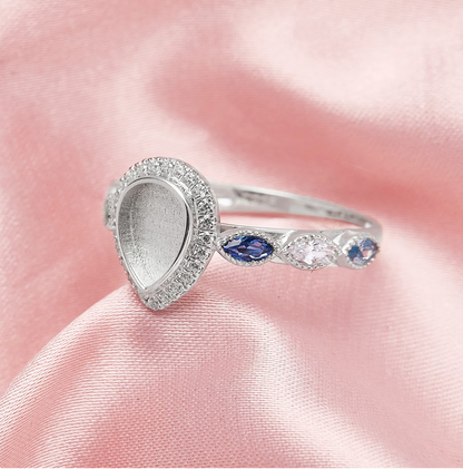 The Odessa Birthstone Ring | Breastmilk Ring