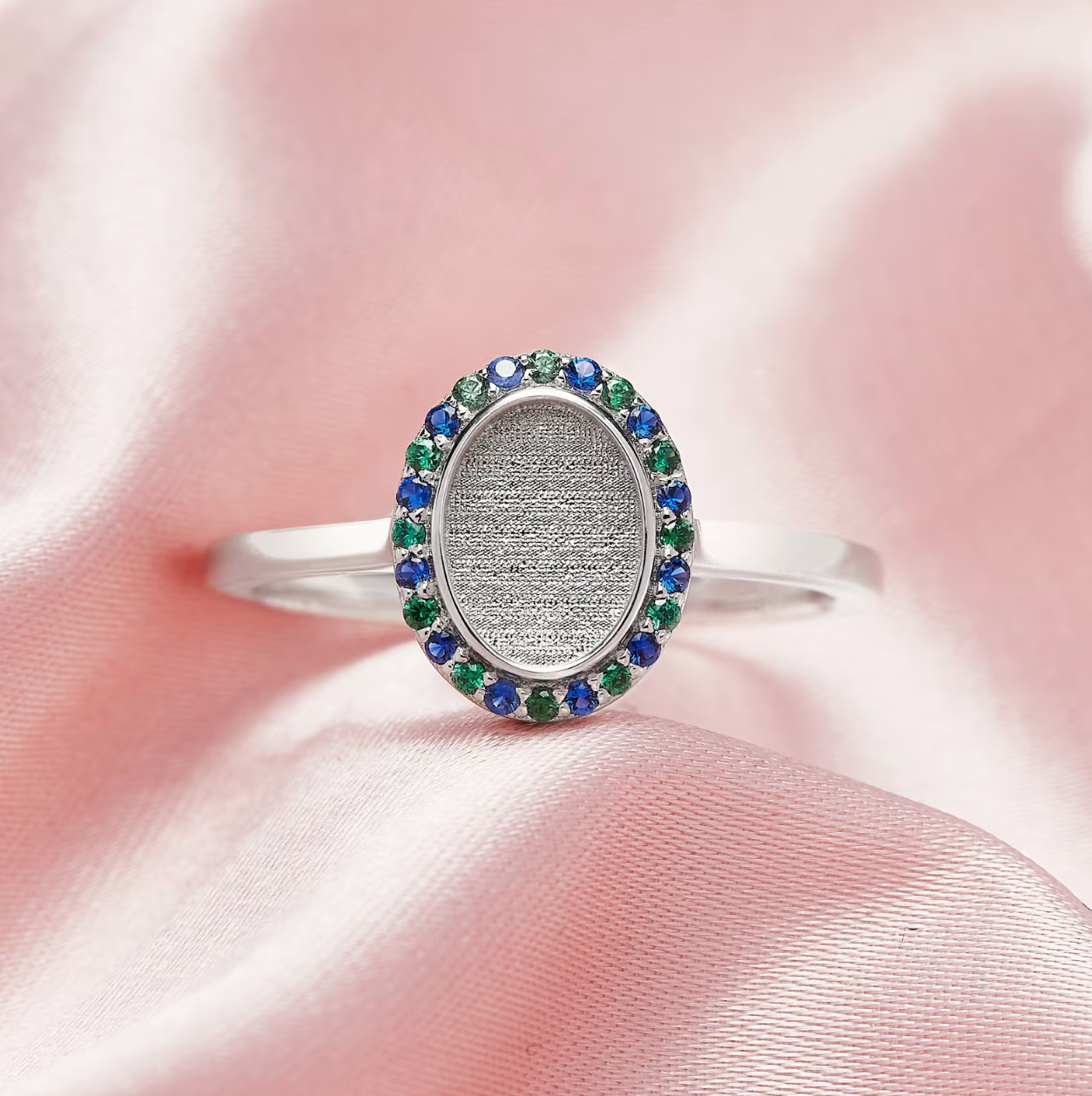 The Zara Birthstone Ring | Breastmilk Ring