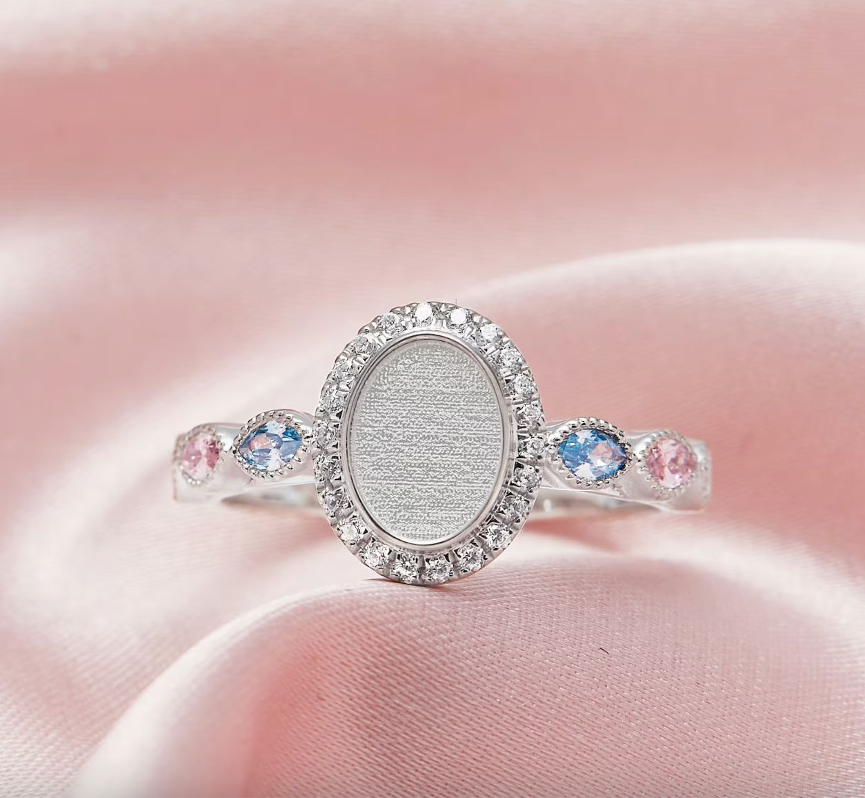 The Xandria Birthstone Ring | Breastmilk Ring