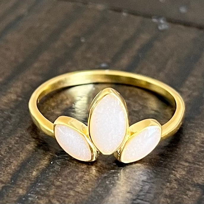 Marquise | Breastmilk Ring